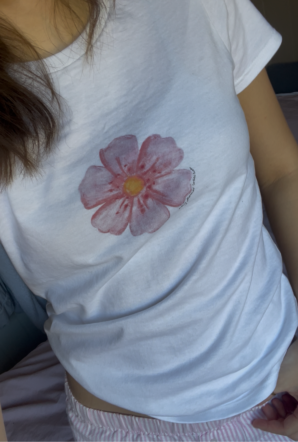 Flower tee