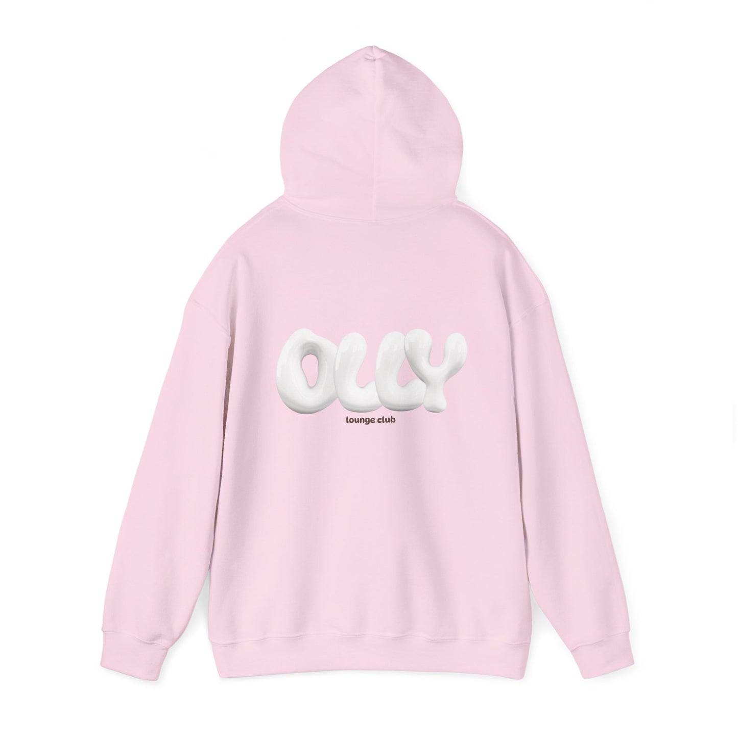 Lounge club pink hoodie