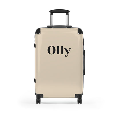 Olly beige luggage