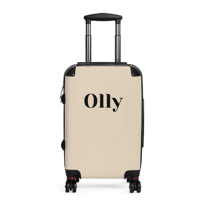 Olly beige luggage