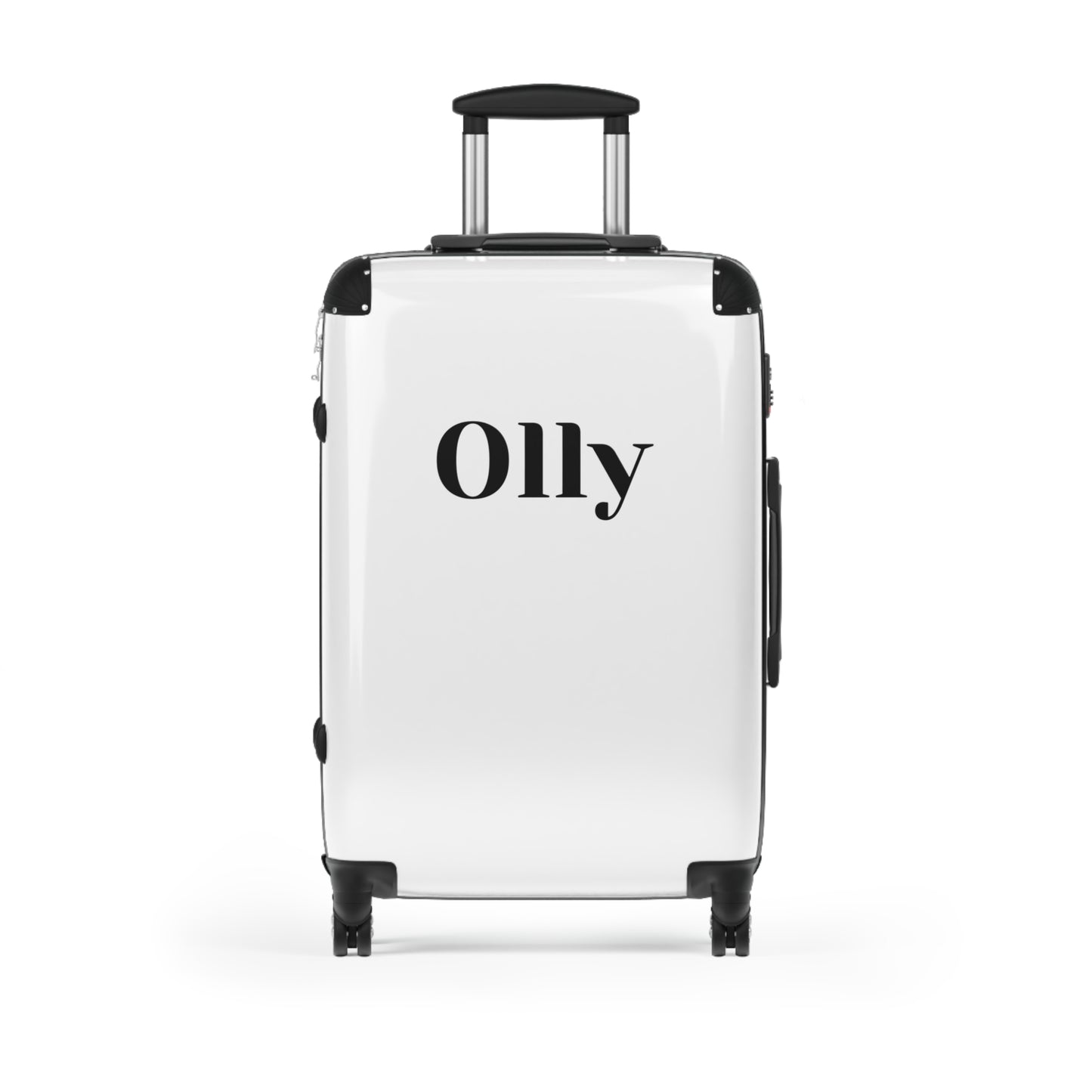 Olly white luggage