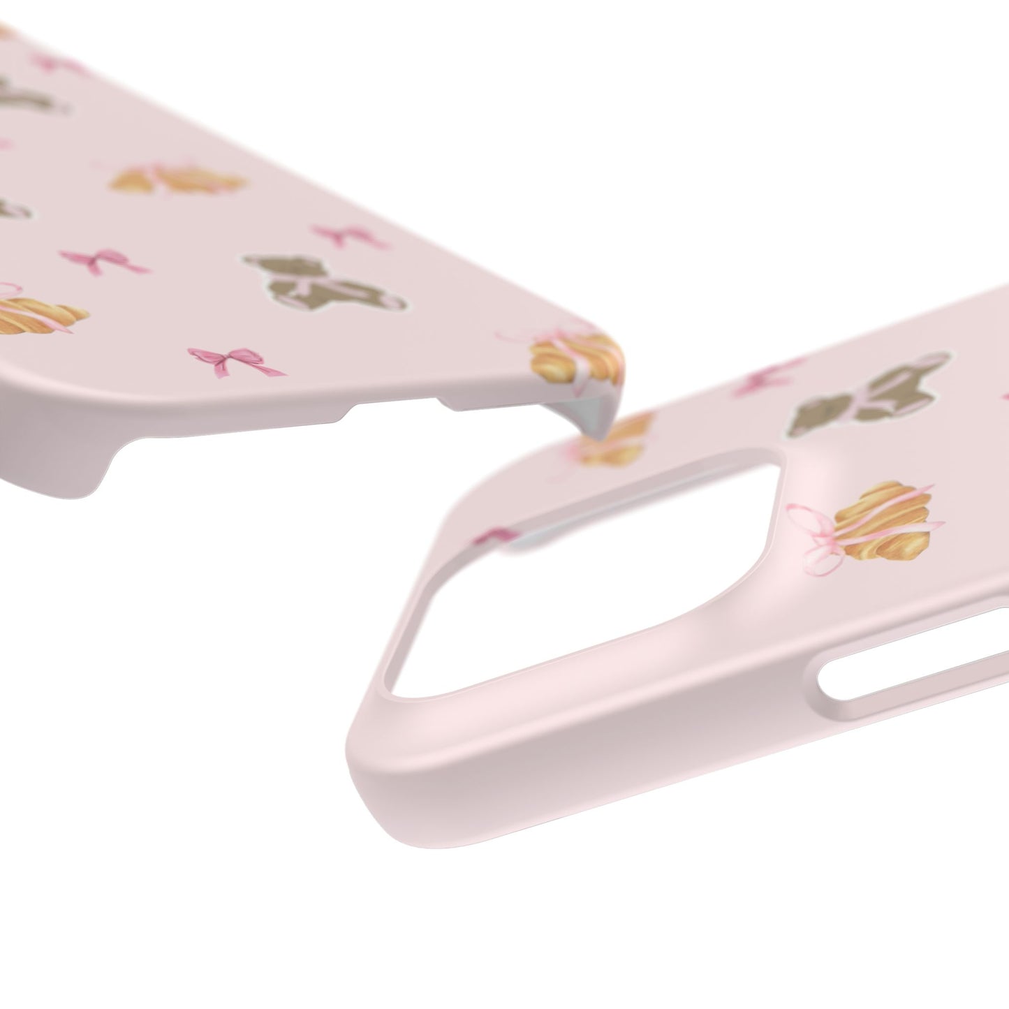 Bow pink case