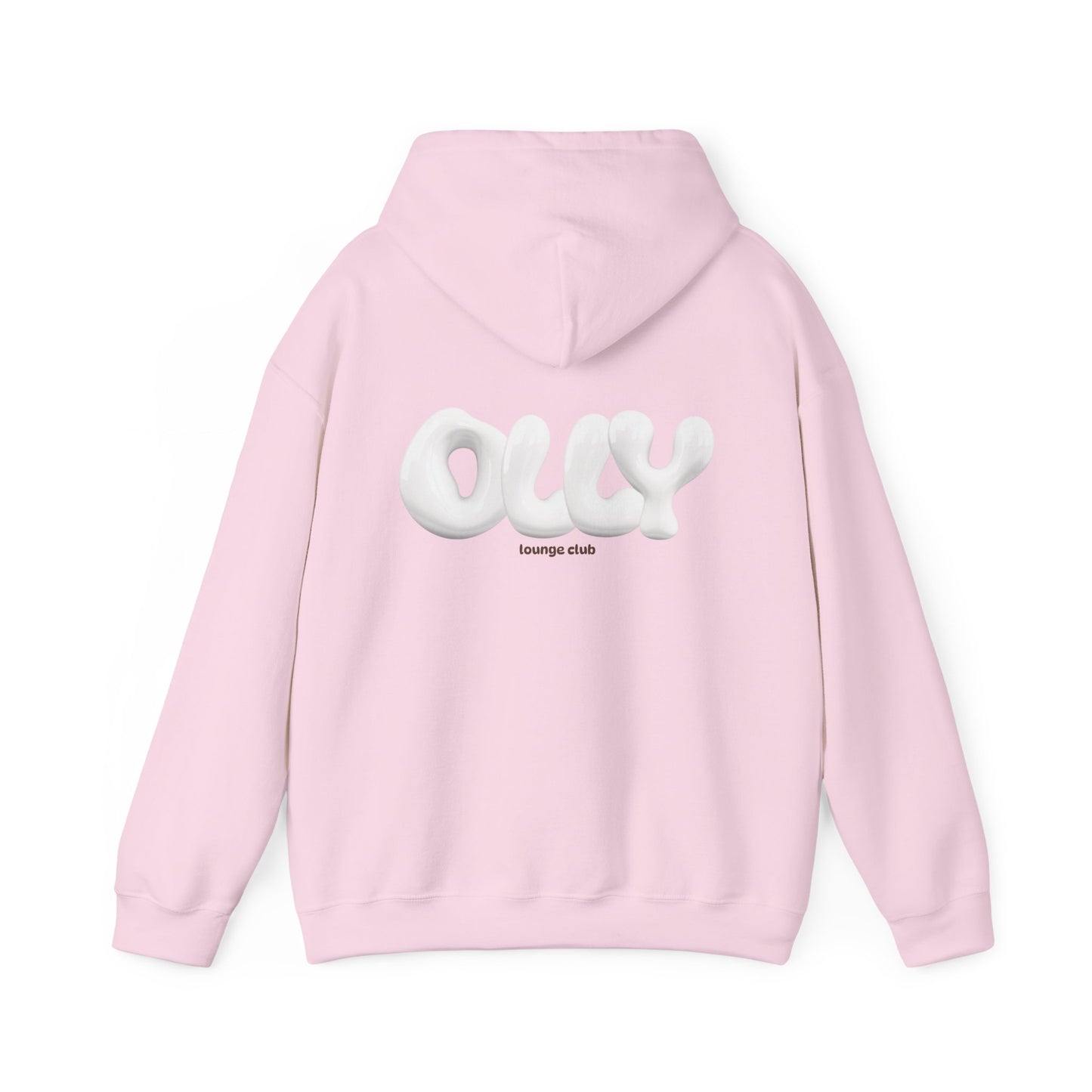 Lounge club pink hoodie