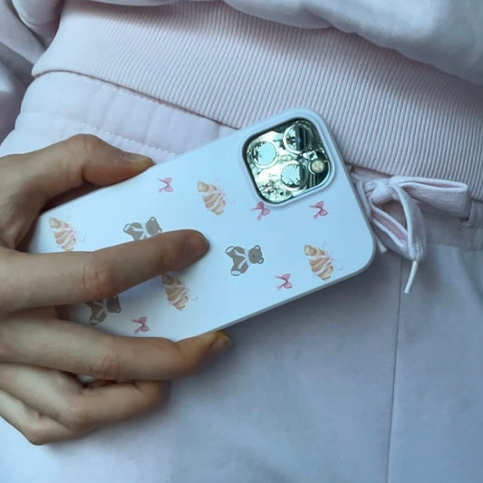 Bow pink case