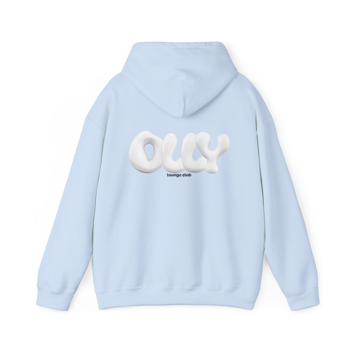 Lounge club blue hoodie