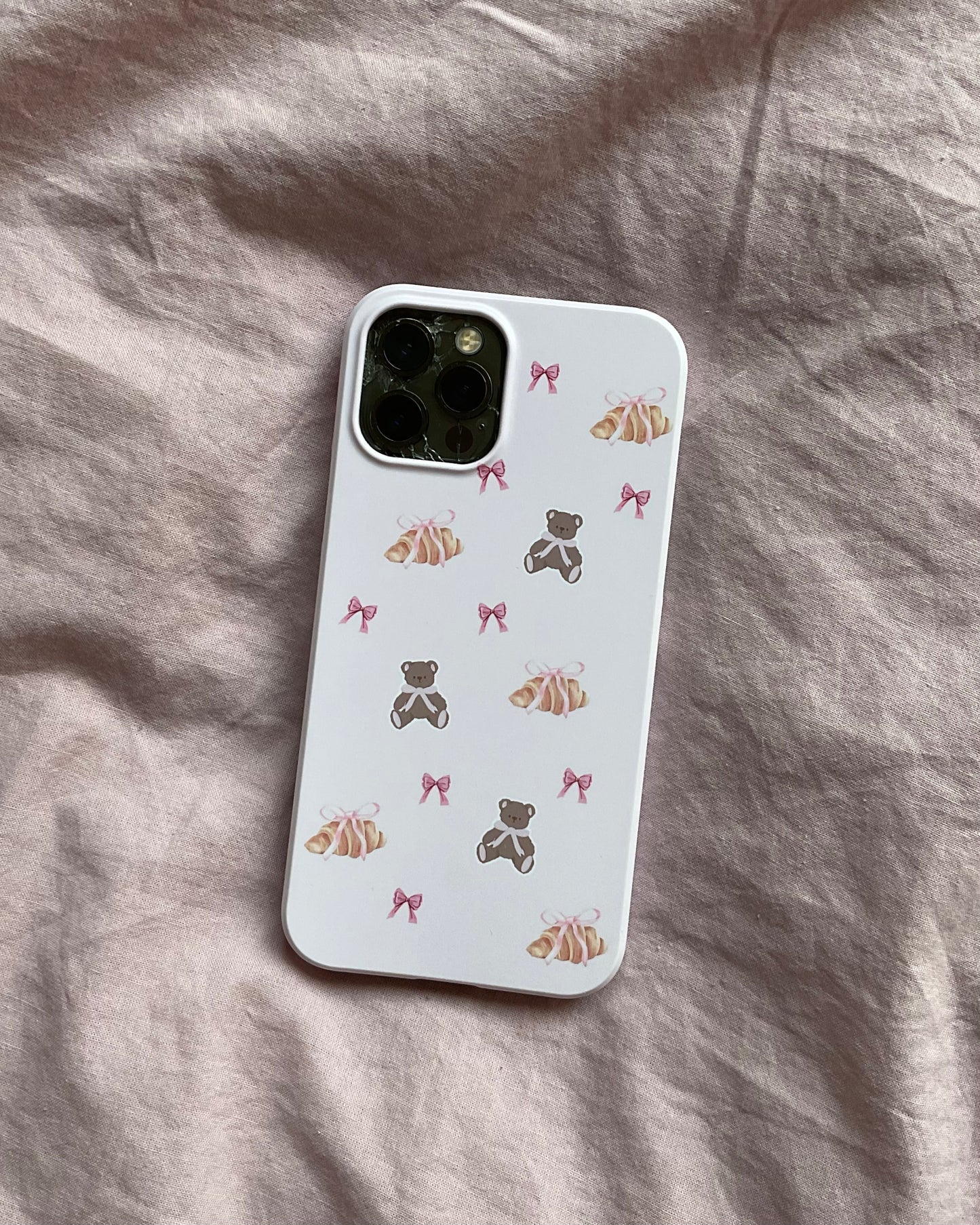 Bow pink case